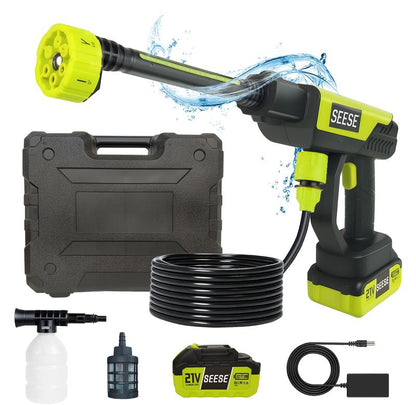 SEESE Green Body Pressure Washer (1000 PSI)